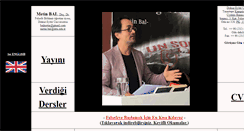 Desktop Screenshot of metinbal.net